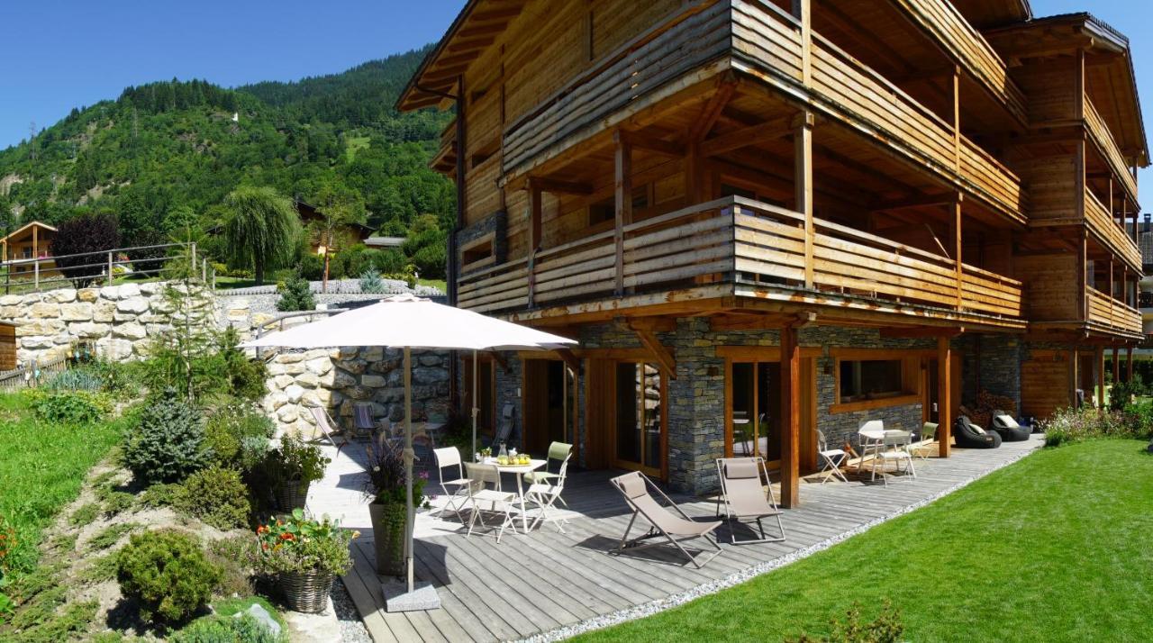 Hotel A Larze Le Châble Exterior foto